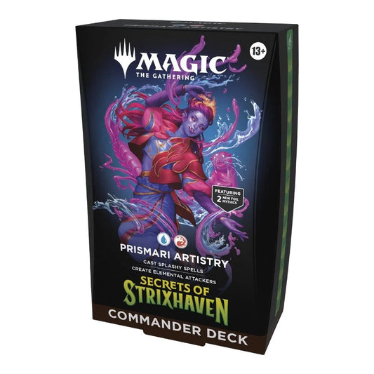 MTG: Secrets Of Strixhaven Commander Deck: Prismari Artistry