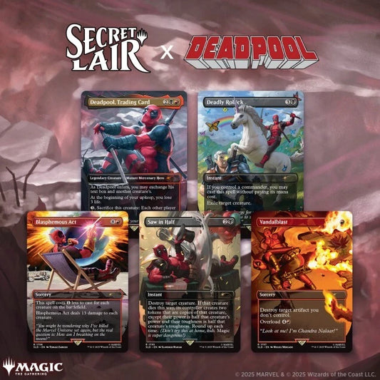 MTG: Secret Lair x Marvel Deadpool (Non-Foil version)