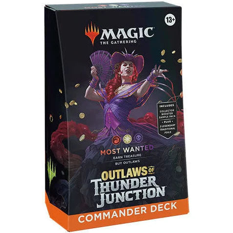 MTG Outlaws of Thunder Junction Commander Deck Most Wanted