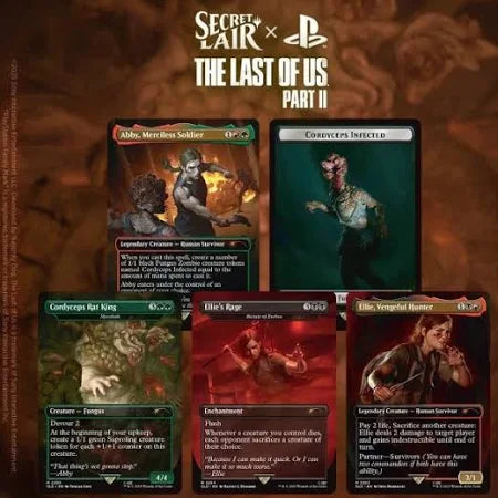 MTG: Secret Lair x The Last Of Us: Part II (Non-Foil version)