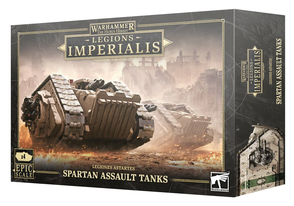 Legions Imperialis Spartan Support Tanks