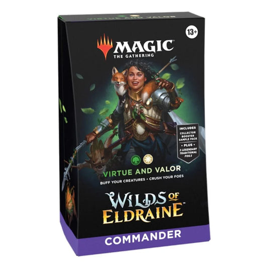 MTG: Wilds of Eldraine Commander Virtue & Valor Deck