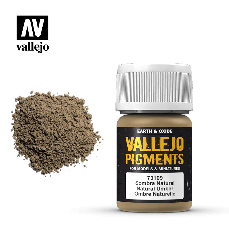 Vallejo Pigment 73.109 Natural Umber