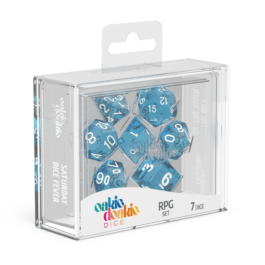 Oakie Doakie 7 Die Set Speckled Light Blue