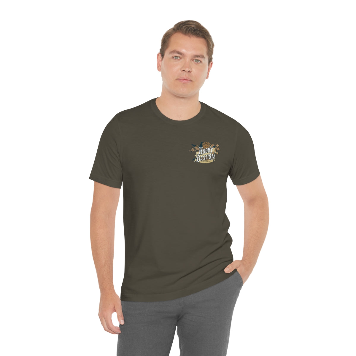 Hobby Bastion Pocket Logo - Short Sleeve Tee