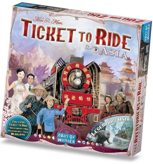 Ticket to Ride Asia Map Set