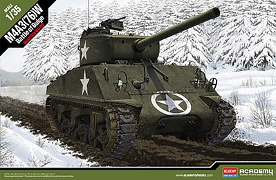 Academy 1/35 M4A3 (76)W "Battle Of Bulge" 13500