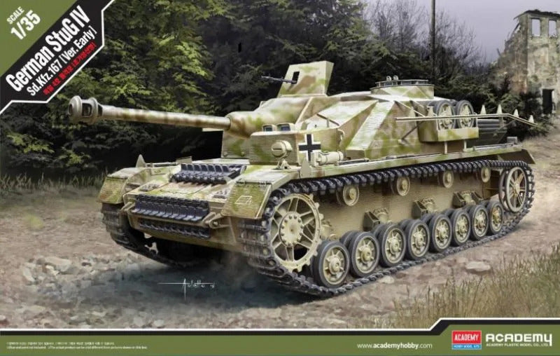 Academy 1/35 German StuG IV Sd.Kfz.167 13522