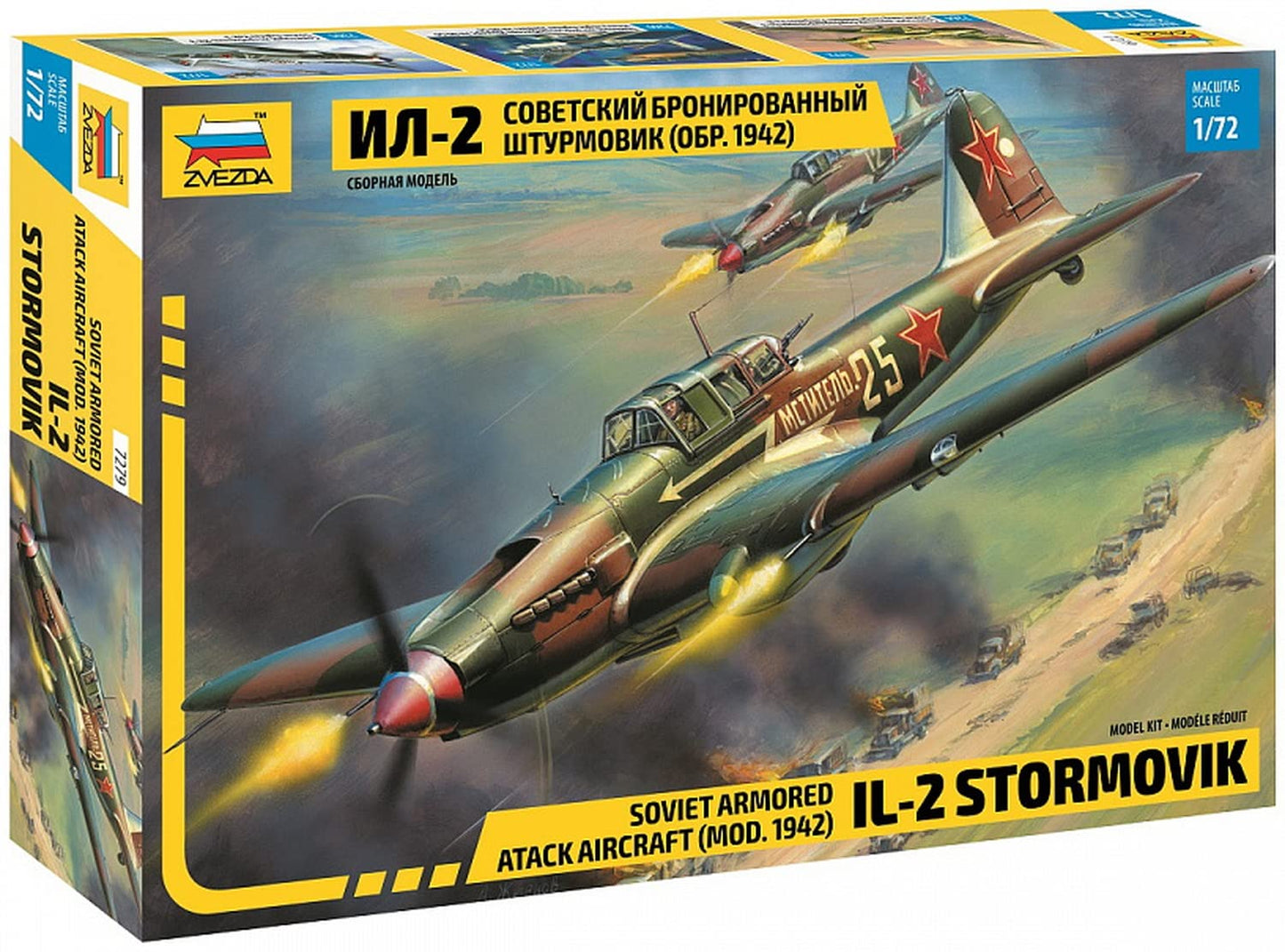 Zvezda 1/72 IL-2 7279 – HobbyBastion