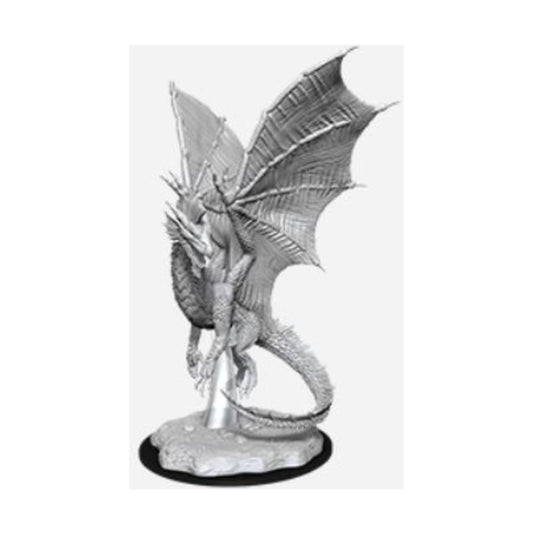 D&D Nolzurs Minis: Young Silver Dragon