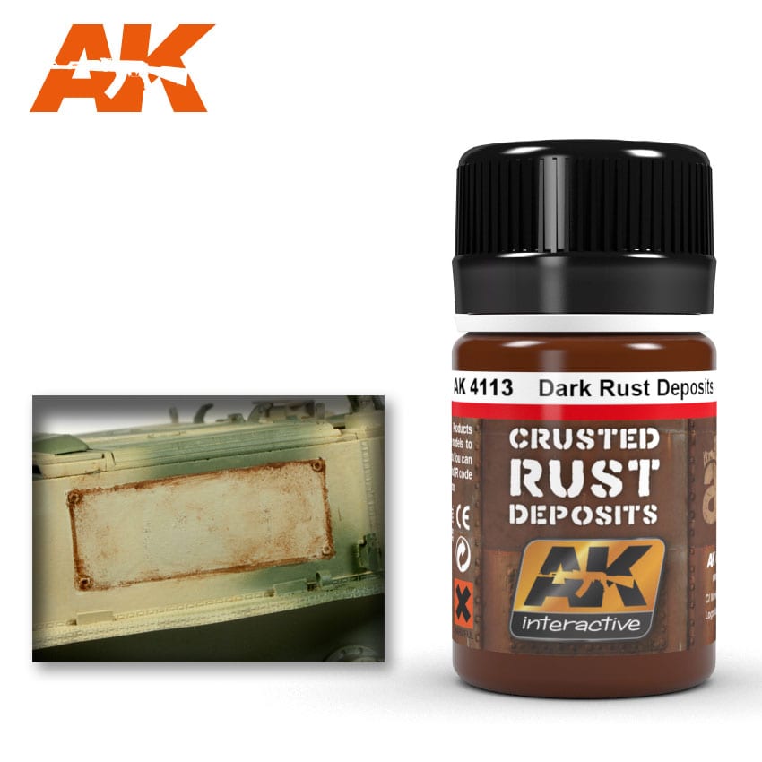 AK Interactive Dark Rust Deposits 35ml