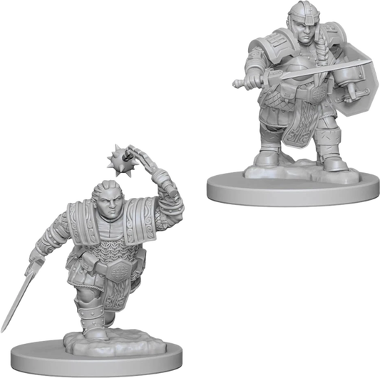 D&D Nolzurs Minis: Dwarf Female Fighter