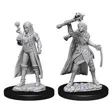 D&D Nolzurs Minis: Elf Female Cleric