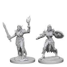 D&D Deep Cuts Minis: Elf Female Fighter