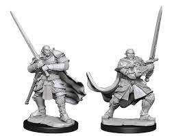 D&D Nolzurs Minis: Half Orc Male Paladin