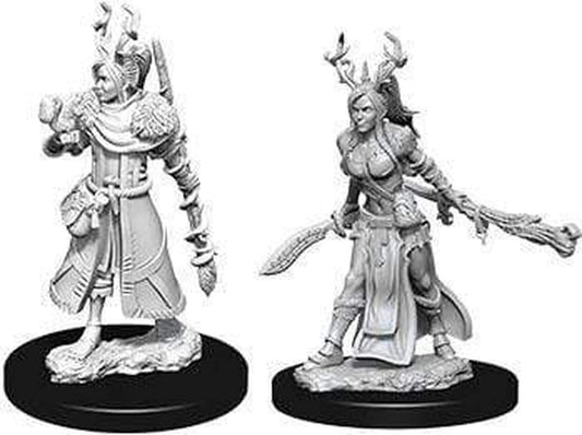 D&D Nolzurs Minis: Human Female Druid