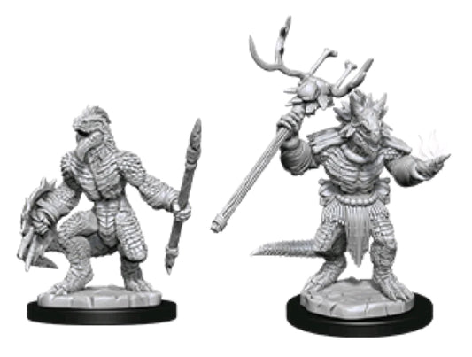 D&D Nolzurs Minis: Lizardfolk & Lizardfolk Shaman