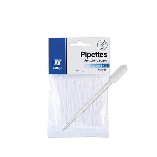 Vallejo Pipettes Size Small Pack 12