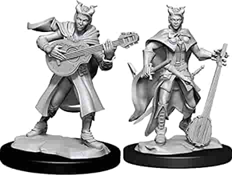 D&D Nolzurs Minis: Tiefling Female Bard